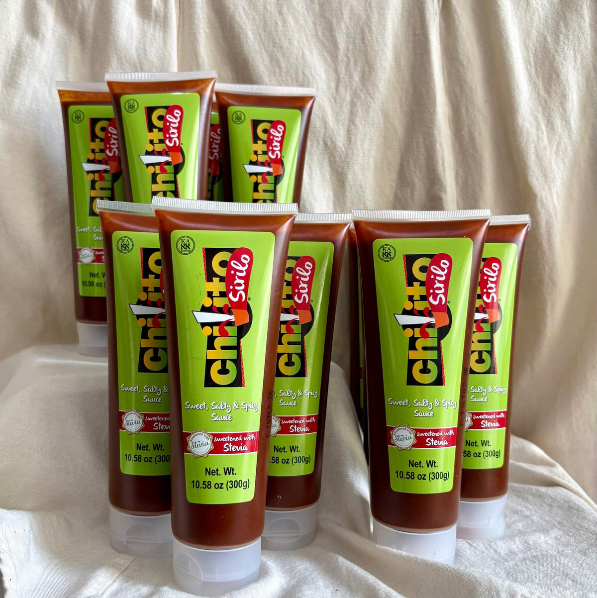 12 Tube Pack Chilito Sirilo Stevia 10.58 oz
