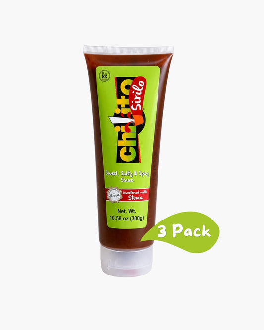 3 Tube Pack Chilito Sirilo Stevia 10.58 oz